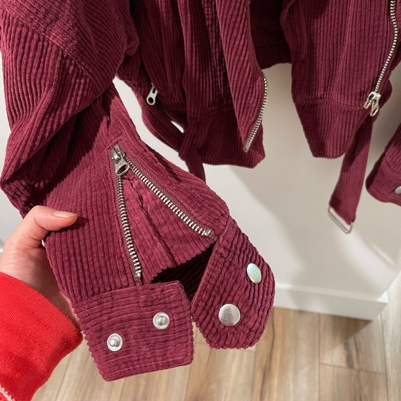 Free people  corduroy slouchy dolman jacket xs - Picture 2 of 11